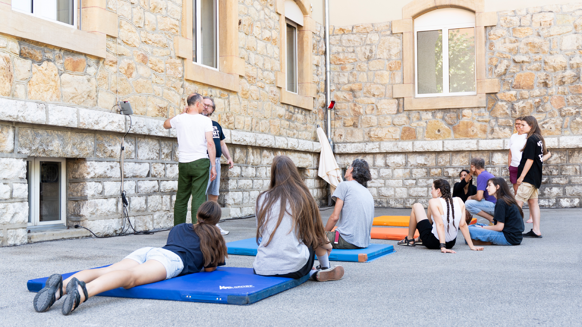 CATCH, atelier gifles, compagnie générale de théâtre - Exploratoire 2024 © Julian Misciali